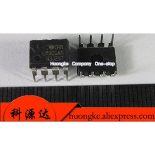10PCS/LOT LM301AN LM301 DIP8 IN STOCK