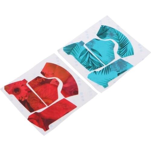 2 Colors Handmade Anti-Slip Gaming Mice Sticker Suck Sweat Ultra-thin Gaming Mouse Skins Mouse Skates for razer Viper