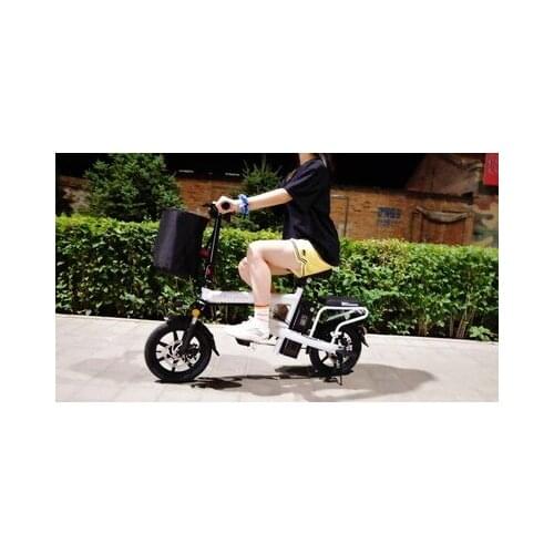 350 Folding Electric Bicycle Lithium Battery Car Helps Travel Mini 12A Battery Life Of About 50 Kilometers