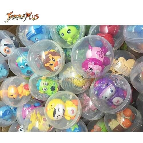 50pcs Toy Vending Machine 100mm Clear Capsule Ball With Toy Arcade Vending Machine Toy Ball Big Size