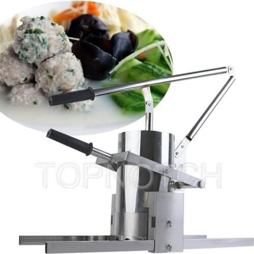 Commercial Home Use Automatic Meatball Maker Shrimp Balls Dough Making Machine Quickly Manual Ball Round Forming Machine