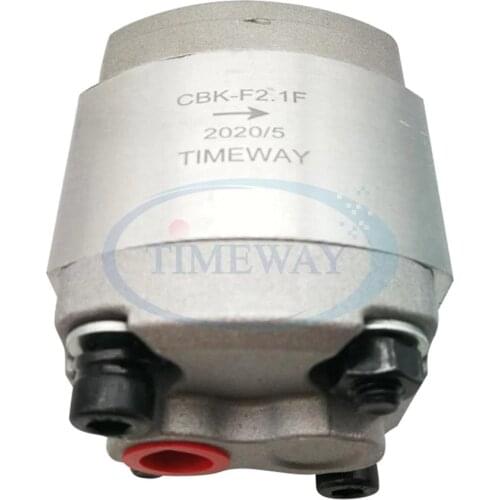 CBK Hydraulic Oil Pumps CBK-F2.5F F2.6F F2.7F F3.0F F3.2F Forlift Gear Pump High Pressure:20Mpa Rotation:CCW Rear in/Front Out