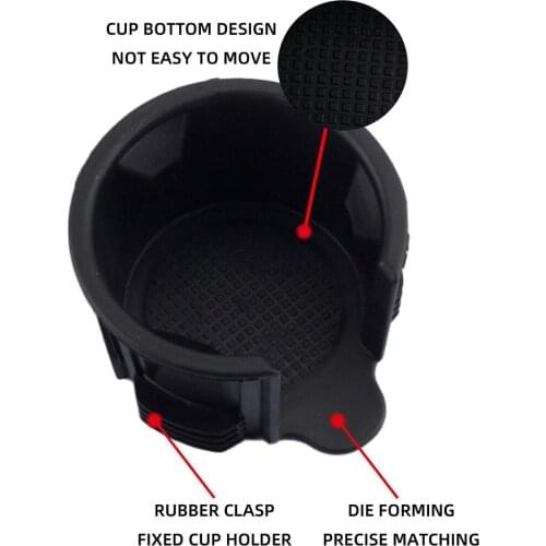 Center Console Front Cup Holder Insert Lr087454 Cup Mount For Land Rover 2013-1017 Range Rover