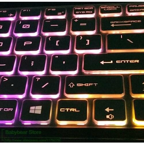 For Msi Msi Ws60 Gt72 Gt62 Gs60 Gs70 Gl62 Gl72 Ge72 Ge62 Gp62 Gp72 Gp62Mvr Gp72Mvr Keyboard Covers Skin Transparent Tpu