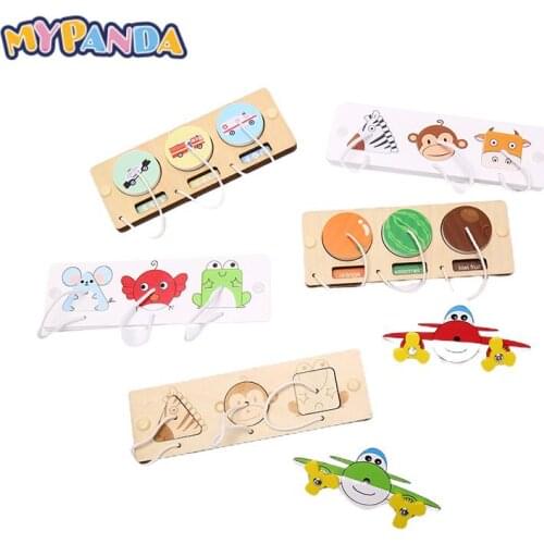 Children Busy Board DIY Toys Baby Montessori Sensory Activity Board Accessories