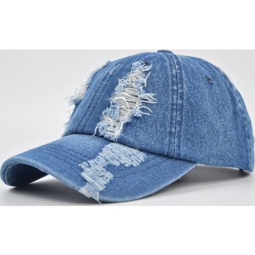 [DIFF COOL]Cowboy hole retro neutral hat washed hat letter trucker baseball cap outdoor sports cap fashion hip-hop hat