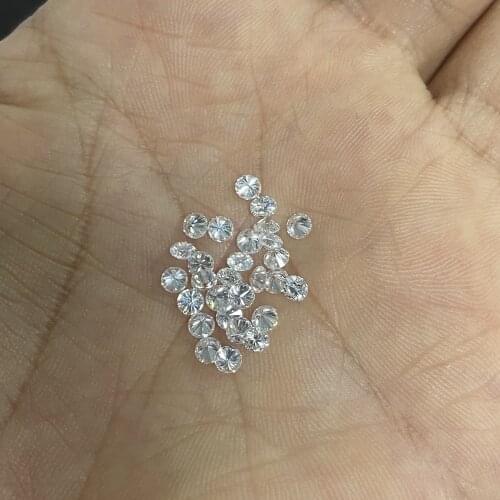 100% Natural Diamond 2.70mm 0.078 Carat FG Color VS Clarity Loose Small Size Round Shape Gemstones