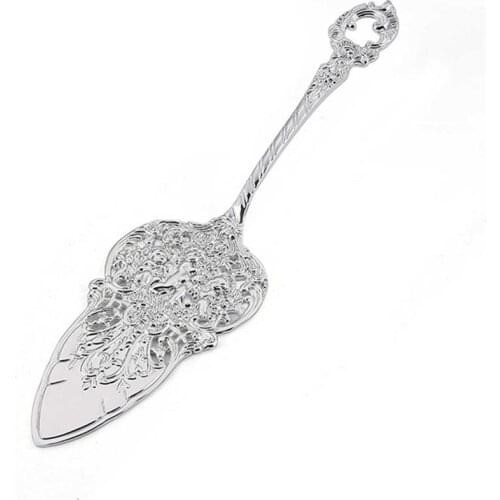 Cake Shovel Palace Silver-plated Decorative Baking Utensils Wedding Cake Serve Party Cake Decor Shovel Restaurant Silverware