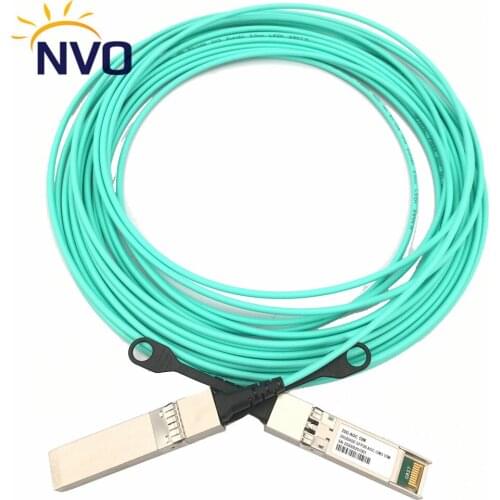 Customized 10M Active Optical Cable 25G SFP28 AOC OM3 Fiber Optic Cable Jumper For Date Center