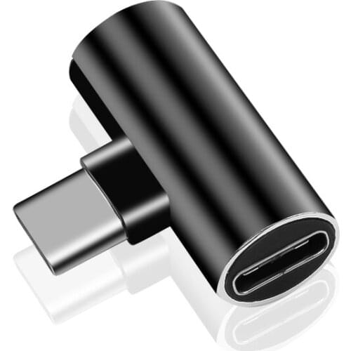 JTKE Double Type C Jack to Earphone Listen Music Converter for Huawei Honor Type C Charging Converter Phone Charge Jack Adapters