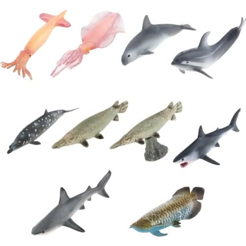 Ocean Animal Figure Model Party Favors for Kids Educational Resource Toys