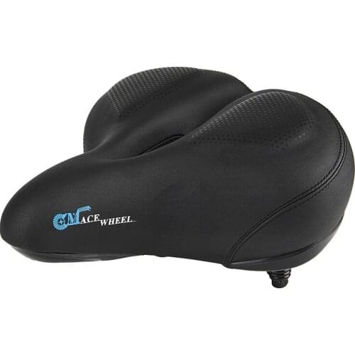 Comfortable Cushion For Electric Bike Bicycle Seat Extra Large Big Saddle Shockproof Durable