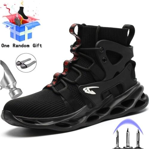 ZHANQI Men's Work Shoes