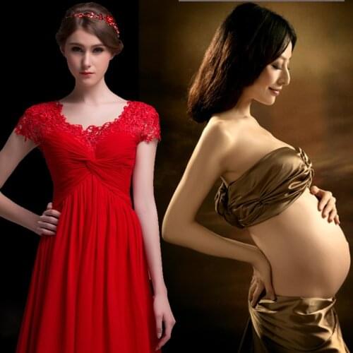 Vestido de renda short sleeve party new fashion Pregnant woman lace long evening elegant free shipping mother of the bride dress