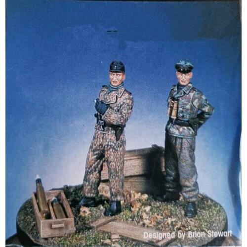 1/35 Resin Figure Model Kit Unassambled Unpainted 00838 (WITH BASE)