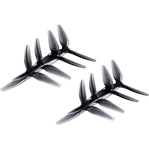 10Pairs HQ Ethix S5 Prop 5X4X3 5040 5inch 3-Blade Propeller CW & CCW For RC FPV Racing Drone