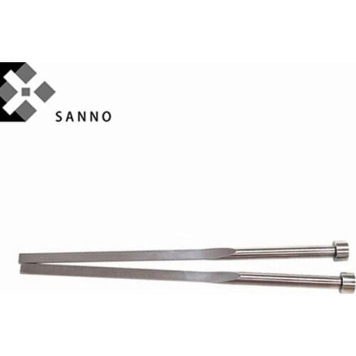 10pcs 65Mn 1.5x2x3x150mm - 180x4x5x150mm Flat straight ejector pins plastic mould pin punch sleeve ejection blade
