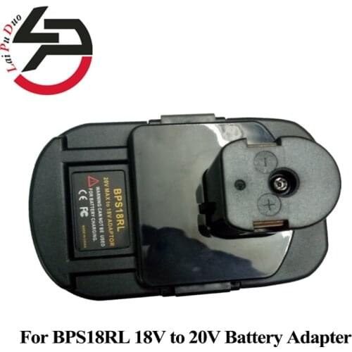 BPS18RL Battery Adapter for Dewalt for Milwaukee 20V/18V battery For RYBOI 18V P108 ABP1801 Battery
