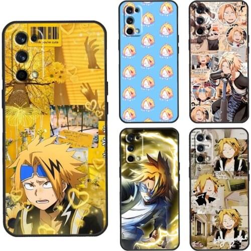 Denki Kaminari My Hero Academia Case For OnePlus 8T 7T Nord 7 8 9 Pro Cover For Realme 8 7 6 Pro Q3 C3 C11 C15 C21 GT Neo