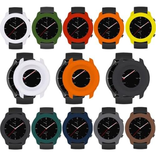 For Amazfit GTR 47mm Case Cover Soft Silicone Shell Bumper Frame Protector for Xiaomi Huami Amazfit GTR 2 Smart Watch Accessorie