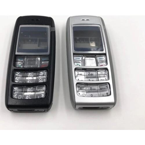 10Pcs/Lot Good quality New Full Complete Mobile Phone Housing Cover Case+English Keypad For Nokia 1600