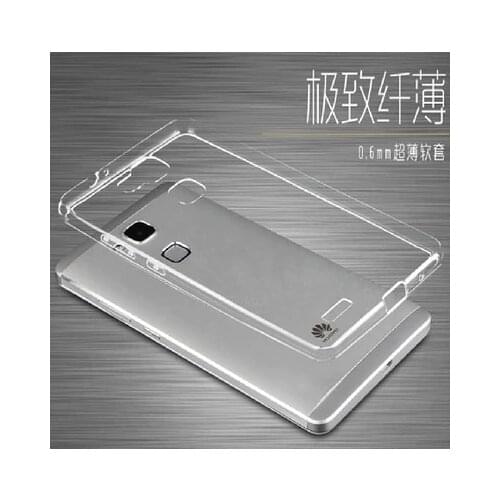 A4 Crystal Soft Clear Transparent TPU Silicone Rubber Skin Gel Ultra Thin Cover Case For Huawei G8 RIO-L01 RIO-L02 GX8 RIO-L03