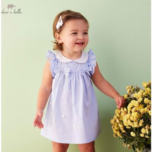 DB5057 davebella summer girls fancy dress princess baby girls boutique clothes girls cute dress