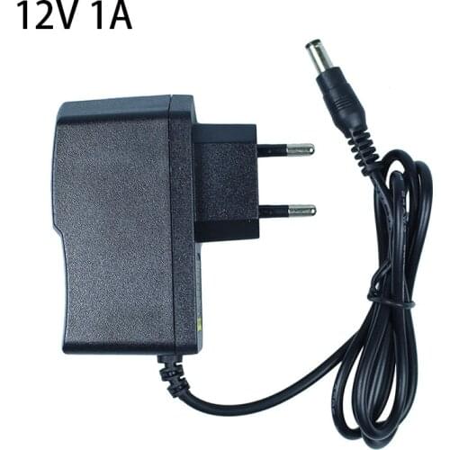 DC 12V 1A LED Power Supply Adapter 3.5*1.35mm DriverTransformer AC 110-260V to 12V Charger for LED Universal 3.5mm Power Adapter