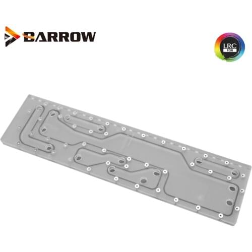 Barrow Water Cooling Waterway Board For TT Core P5 Computer Case Reservoir 5v Light 4pcs 120mm Position,TTP5-SDB 120