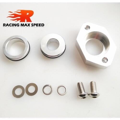 ALUMIUM MAP SENSOR FLANGE KIT INTERCOOLER PIPING adapter for vw JETTA GOLF BEETLE audi A4 MK4 1.8T adp071