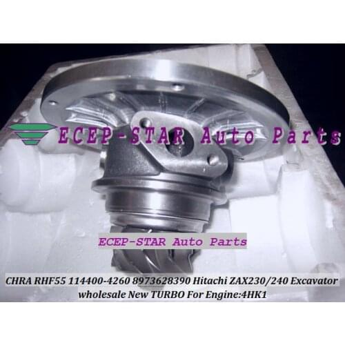 Turbo Chra cartridge Core RHF55 8973628390 114400-4260 For HITACH ZAX240-3 ZAX230 Excavator For ISUZU ELF-NPR75 NQR75 4HK1
