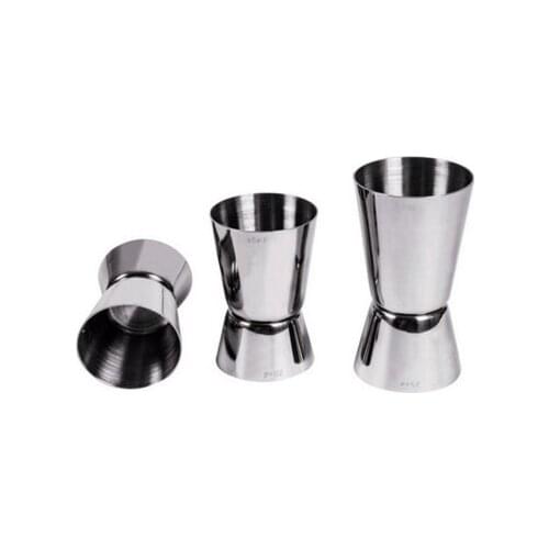 Stainless Steel Measuring Cup Double Side Metal Drinking Bottle