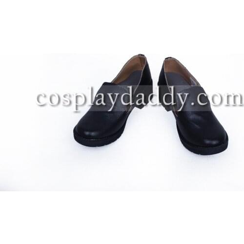 Touken Ranbu Aizen Kunitoshi Male Black Cosplay Shoes S008