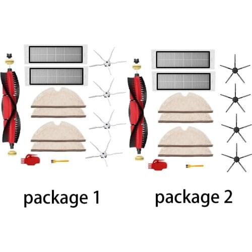 Filter Kits For Xiaomi Roborock S6 S60 S65 S5 MAX T6 Robot Parts Vacuum Cleaner Accessories Replacement Tools