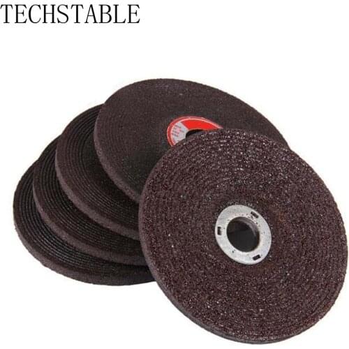 TECHSTABLE 5pcs High Quality Metal Grinding disc grinding plate resin angle grinder plate 100*6*16mm