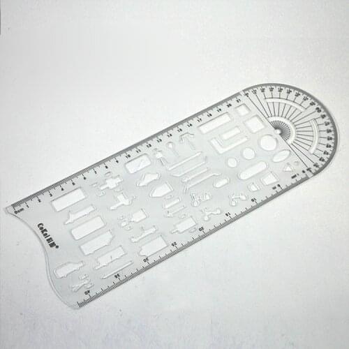 Traffic Template Command Ruler Traffic Accident Special Template Tool Traffic Police Command Template Multi function Drawing