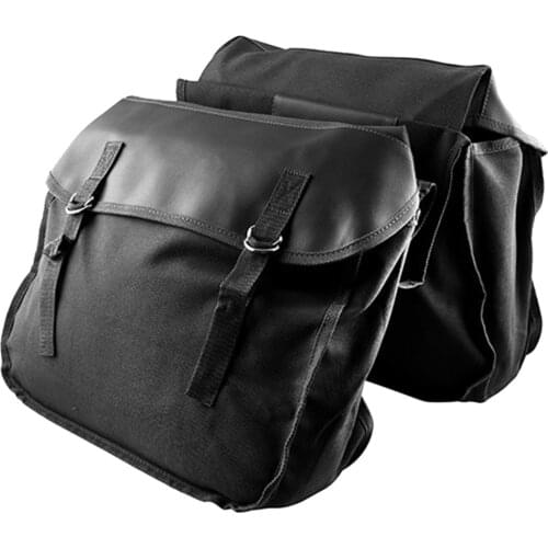 Large Capacity Motorcycle Saddlebag Heavy-Duty Motorbike Panniers Tail Bag