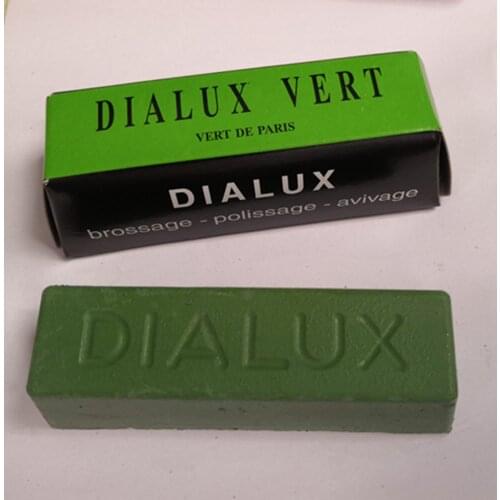 MSA26.565 DIALUX GREEN Polishing wax Available with brush and polishing wheel for Steel and alloys