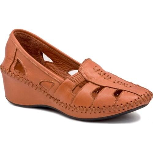 Gedikpaşalı ARV 9Y 25 TAN Women Shoes Orthopedic