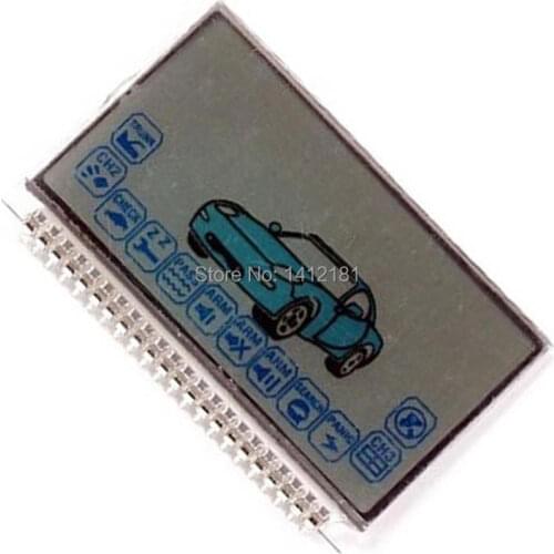 A6 LCD display Metal Pin For Russian Version Two way Car Alarm System Starline A6 lcd remote control Keychain key fob