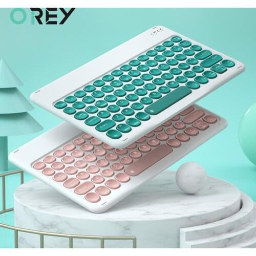 10 inch Tablet Backlit Bluetooth-compatible Wireless Keyboard Mouse For iPad Air 3 2 iPad 9.7 Mini Portable iPad Keypad Mouse