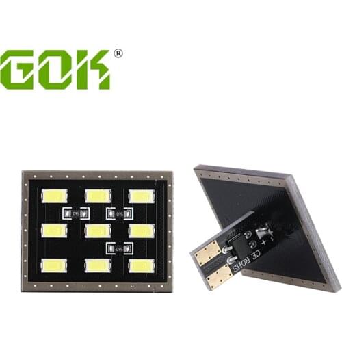 2-4PCS Car led t10 W5W 194 168 T10 9SMD 5730 LED CANBUS Car LED Clearance Width Light Wedge Lamp Bulb лампочки для авто