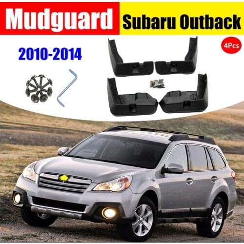 4Pcs FOR Subaru Outback Mud Flap Guard Fenders Mudguards splash Mudflaps Fender Mudguard car accessories auto styline Front Rear