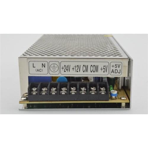 Ac to dc 100w 5V 12V 5A 2A T-100F customized tripIe three outputs CE siIver Ied driver source switching power suppIy voIt