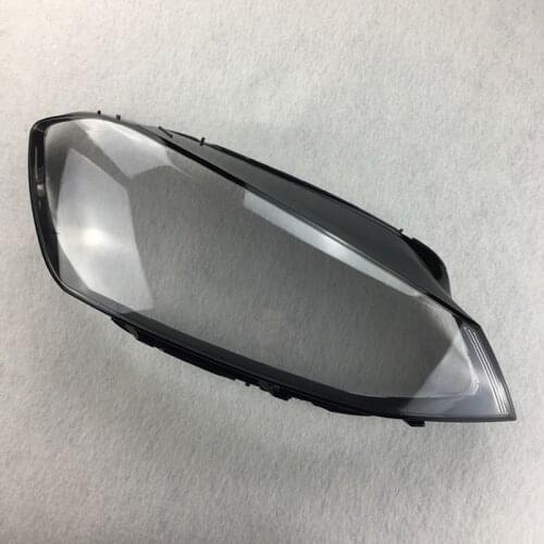 Car Front Headlight Cover For Volkswagen Golf 7 VW MK7 GTI 2014-2017 Headlamp Lampshade Head Lamp light glass Lens Shell Caps