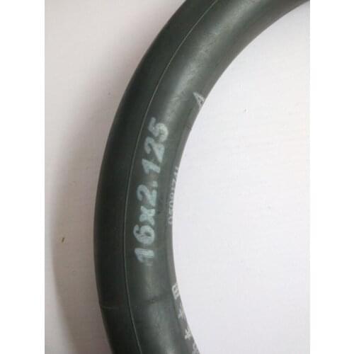 Free shipping Motorcycle accessories Bicycle Electric vehicle 16x2.125 Inner Tube size 16x2.125 with a Bent Angle Valve Stem