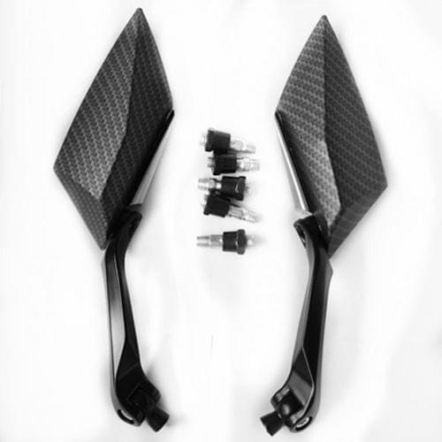 Carbon Custom Side Rear View Mirrors For Motorcycle Accessories Parts Honda Yamaha Suzuki Kawasaki