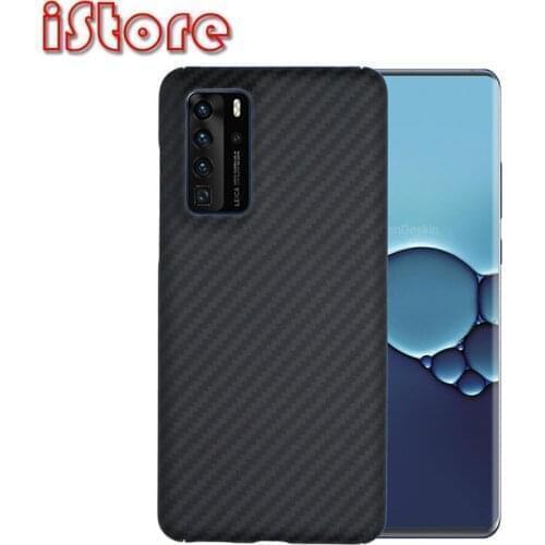 Pure Carbon fiber case for Huawei P40ProPlus P40 Pro Plus light Thin High-strength protective shell Aramid hard case