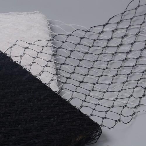 10" Width New DIY Birdcage Veiling Mesh Millinery Netting Trimmings Wedding Fascinator Hat Veil Net 1M Length