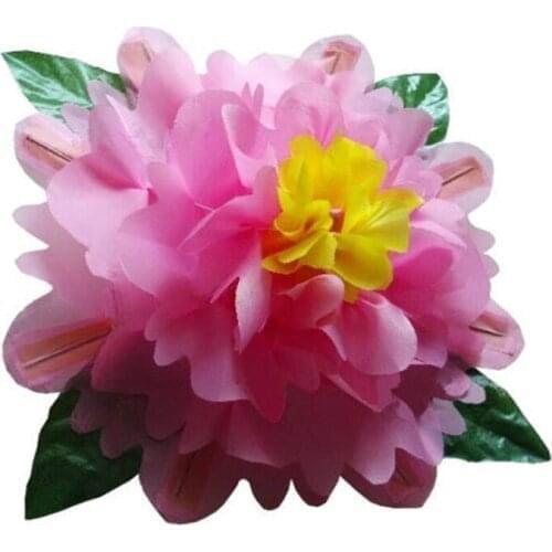 60cm Empty Hand Appearing Flower(Yellow/Red/Blue/Pink Color available)Magic Tricks Close Up Magic Peony Production Magie Magican